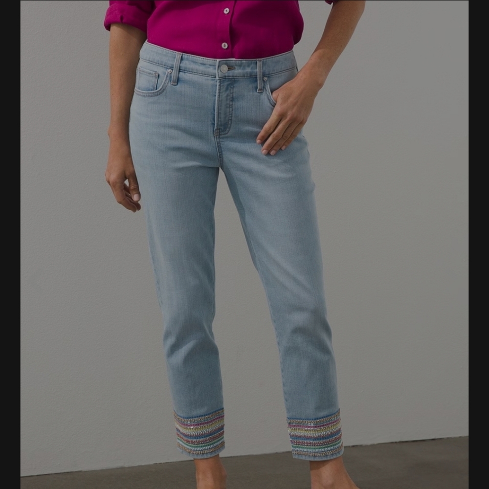 Chico's Ankle Girl Friend Jeans